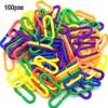 CAKEEYUM Plastic C-Clips Hooks - 100PCS view 4