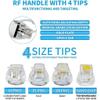 XDLYWUZIQ Fractional RF Microneedling Device with 4 Tips and 2 Handpieces view 3