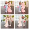 2 Pairs Wedding Cake Toppers, Cartoon Couple Figurines and Car Dashboard Ornaments view 4