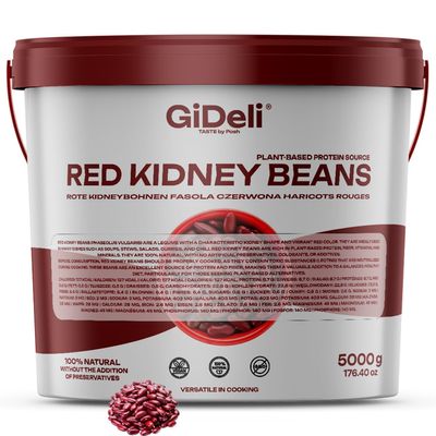 GiDeli Dried Kidney Beans, 5 kg Bucket