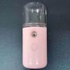 TOPINCN Mini Nano Facial Mister, Rechargeable USB Water Face Sprayer for Radiant Skin, Pink view 3