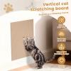 Self-Adhesive Cat Scratching Mat 300 x 40 cm, Cut-to-Fit Sofa and Furniture Protector, Khaki view 3