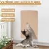 Self-Adhesive Cat Scratching Mat 300 x 40 cm, Cut-to-Fit Sofa and Furniture Protector, Khaki view 4
