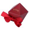 NDiyueAa 25-Piece Candy Box Set, Diamond-Shaped Sugar Containers, Red (L) view 2