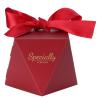 NDiyueAa 25-Piece Candy Box Set, Diamond-Shaped Sugar Containers, Red (L) view 3