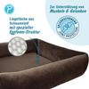 Petlando Orthopedic Dog Bed Like Ortho Luke, Brown, M, 100 x 70 x 25 cm view 4