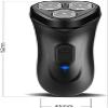 Men's Electric Shaver, USB Rechargeable, 3-in-1 Wet/Dry, Black view 3