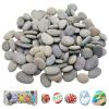 GUOYOU 40 Flat Painting Stones, 1-3cm view 1