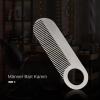 Metal Mustache Comb for Hair and Beard Styling and Care view 4