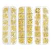 36-Design 3D Nail Charms Set – Gold Ocean Theme view 1