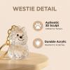 FooYee 5-Piece Dog Hair Keychain Set view 3