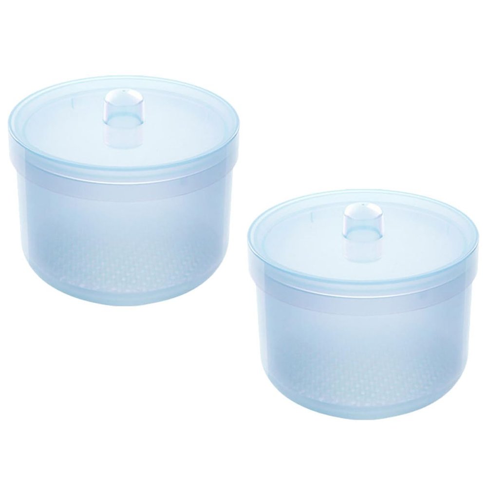 Gatuida 2-Pc Plastic Nail Tool Cleaning and High-Temperature Sterilizer Box