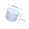 Gatuida 2-Pc Plastic Nail Tool Cleaning and High-Temperature Sterilizer Box view 2