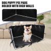 Pee Pad Holder Mat, Wall-Mounted Pee Pad Holder for Puppies view 2