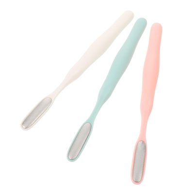 TOYANDONA 3-Piece Stainless Steel Foot File Set for Callus Removal
