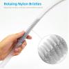 YUXITA Aquarium Filter Hose Brush Set, Double-Sided Steel Flexible Tube Cleaning Brushes view 3