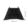 Gogogmee Hanging Stroller Organizer Bag, 7 Compartments, Water-Resistant Oxford Fabric, Black view 2