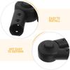 ORFOFE 2-Piece Stroller Connectors, 25 mm Flexible Seat Joints for Toddler Seats, Universal Stroller Attachments, Heavy-Duty Mounting, Black view 3