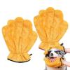 Generic Cat Bath Towel, Soft Coral Fleece Glove, Washable view 1
