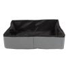 NinGYiYan Collapsible Cat Litter Box for Travel, Gray view 1
