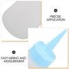 Baluue 4-Pack 120 mL Hair Applicator Bottles with Twist Caps and Graduated Scale view 3