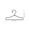 Housoutil 50-Piece Small Black Metal Doll Clothes Hangers, 6.5 x 3.5 cm view 2