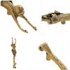 Ipetboom Solid Brass Monkey-Shaped Cabinet Handle view 3