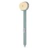 Long-Handle Bath Brush with Liquid Dispenser, Green view 1