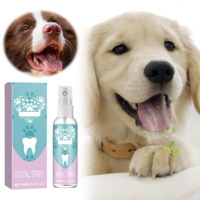 Generic 2026 Pet Dental Spray for Oral Hygiene and Stain Removal in Dogs and Cats (4 x 15)