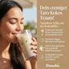 Biomatea Premium Taro Latte Mix Instant Powder, Creamy Taro Drink for Bubble Tea & Milk Tea, Vegan with Coconut Milk, Vanilla or Beauty Collagen, Taro Coco No Added Sugar view 2