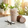 Biomatea Premium Taro Latte Mix Instant Powder, Creamy Taro Drink for Bubble Tea & Milk Tea, Vegan with Coconut Milk, Vanilla or Beauty Collagen, Taro Coco No Added Sugar view 3