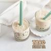 Biomatea Premium Taro Latte Mix Instant Powder, Creamy Taro Drink for Bubble Tea & Milk Tea, Vegan with Coconut Milk, Vanilla or Beauty Collagen, Taro Coco No Added Sugar view 4