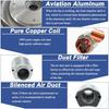 250 W Single-Phase High-Pressure Vortex Ring Blower and Vacuum Pump view 3