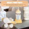 PERSELOSO 5-Pack Silicone Flange Inserts, 13/21 mm, for Wearable Breast Pumps view 3
