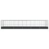 Hommdiy Outdoor Bird Aviary with Extension, Silver and Anthracite, 1139 x 307 x 212 cm view 3