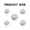 jwtyu 50 mL Aluminum Tins, 15-Pack, Refillable Cream Jars view 2