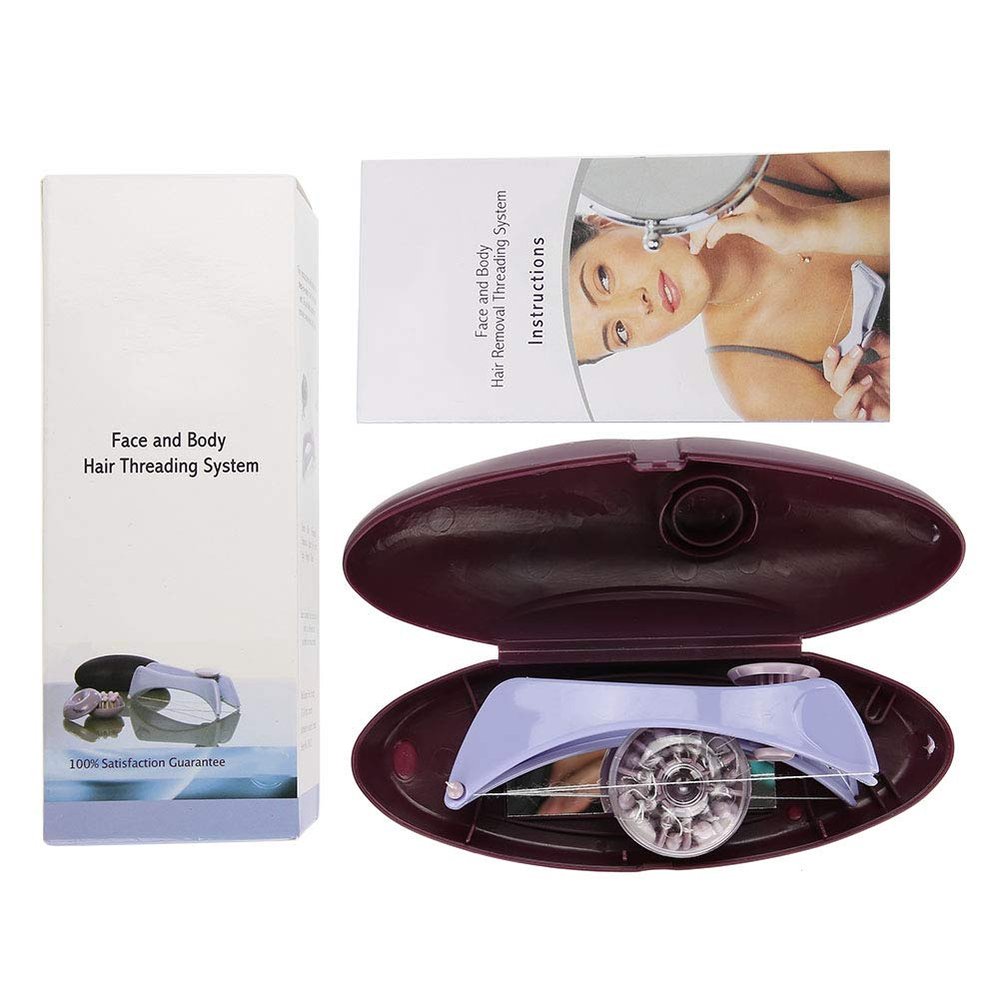 TIKATARER Facial and Neck Hair Removal Epilator with Cotton Thread