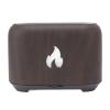 Tomantery Flame Diffuser, USB-Powered 3D LED Color-Light Humidifier for Home, 130 mL, Dark Wood Grain view 1
