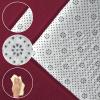 Zteiuqx Kids Coral Velvet Rug, 200 x 220 cm, Rose Red view 2