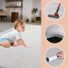 Zteiuqx Kids Coral Velvet Rug, 200 x 220 cm, Rose Red view 4