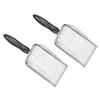 Kfwfuaee 2-Piece Stainless Steel Chicken Coop Shovels with Comfortable Handles view 3