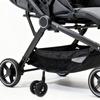 Quiet Baby Walker Wheels, 4-Piece Set, PP and Metal, Black view 4