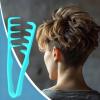 3-Piece Texturizing Comb Set for Curls and Root Volume view 3