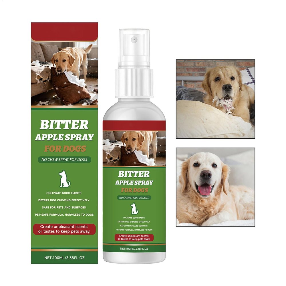 Anti-Chew Spray for Dogs, 100 ml, Natural Behavior Correction Spray