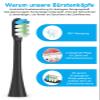 OAZSWGG Replacement Brush Heads for YTEATH PRO Y05U Electric Toothbrush, 3-Pack, Soft Durable Bristles, Deep Cleaning (Black) view 4