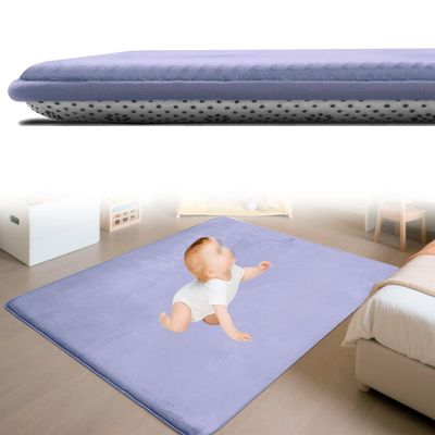 Zteiuqx Children's Coral Velvet Rug, 60 x 100 cm