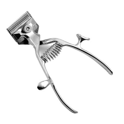 Manual Stainless Steel Hair Clipper for Home and Salon Use