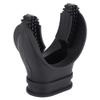 Durable, Lightweight, Portable Scuba Bite Silicone Mouthpiece for Snorkel Regulators, Black, 2.28 x 1.97 in view 1