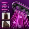 Go Brush Pro Cordless Hair Straightening Brush, Portable Rechargeable Heated Mini Comb, Black view 3