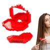 Split-End Trimmer for Hair and Bangs with Scissors, Comb, and Mirror view 1